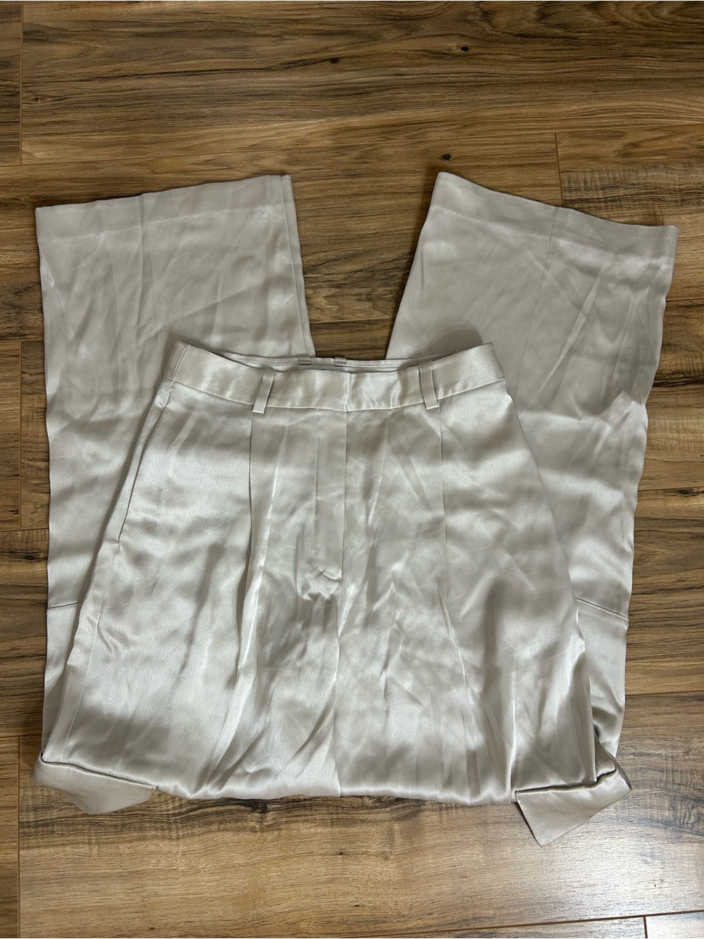 Babaton Outgoing Satin Cargo Pants